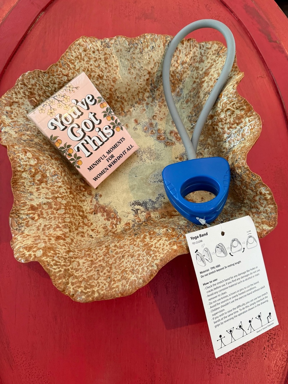 Deck of “You’ve Got This” Mindful Moments Cards & Yoga Resistance Band - 🆕!